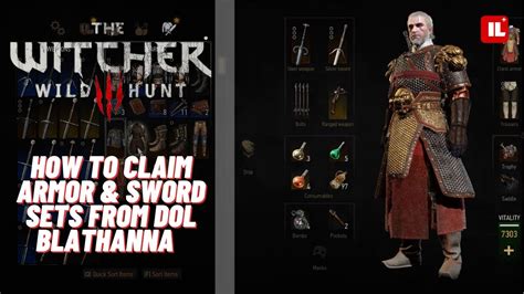 How to claim Armor and Sword Sets from Dol Blathanna The.